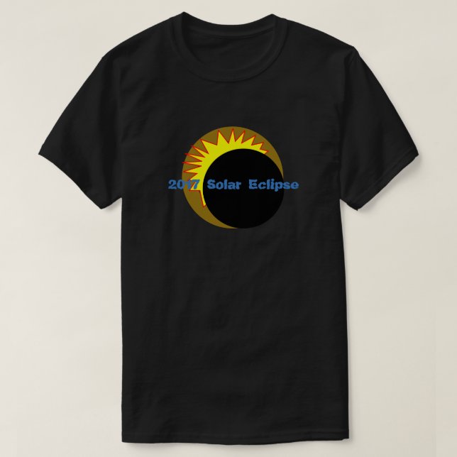 Camiseta Eclipse Solar 2017 (Frente do Design)