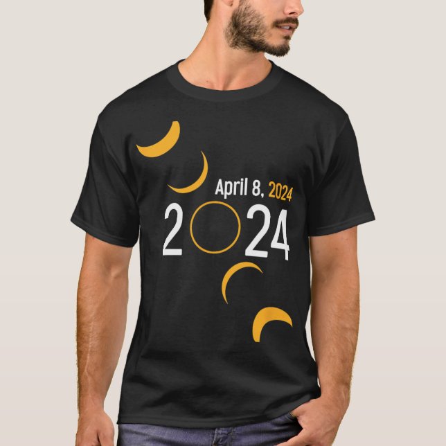 Camiseta Eclipse Solar 2024 (Frente)