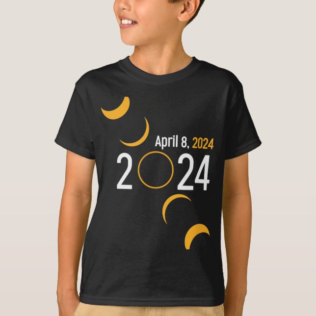 Camiseta Eclipse Solar 2024 (Frente)