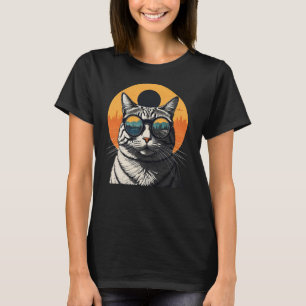 Camiseta Eclipse Solar, 2024 Glasse de Eclipes Solares Vest