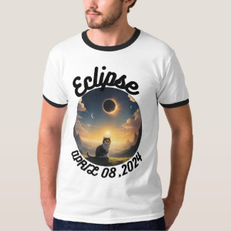 Camiseta Eclipse Solar, 2024 Glasse de Eclipes Solares Vest