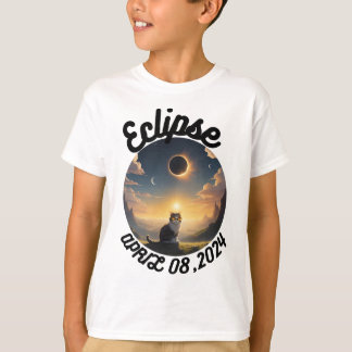 Camiseta Eclipse Solar, 2024 Glasse de Eclipes Solares Vest