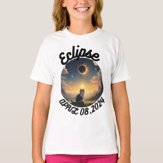 Camiseta Eclipse Solar, 2024 Glasse de Eclipes Solares Vest