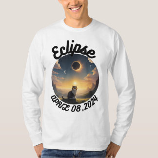 Camiseta Eclipse Solar, 2024 Glasse de Eclipes Solares Vest