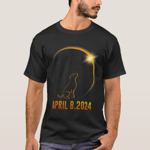 Camiseta Eclipse Solar 2024 Totalidade de Cães 1
