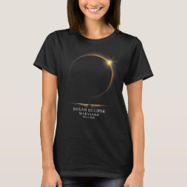 Camiseta Eclipse Solar 2026 Astronomia Celeste