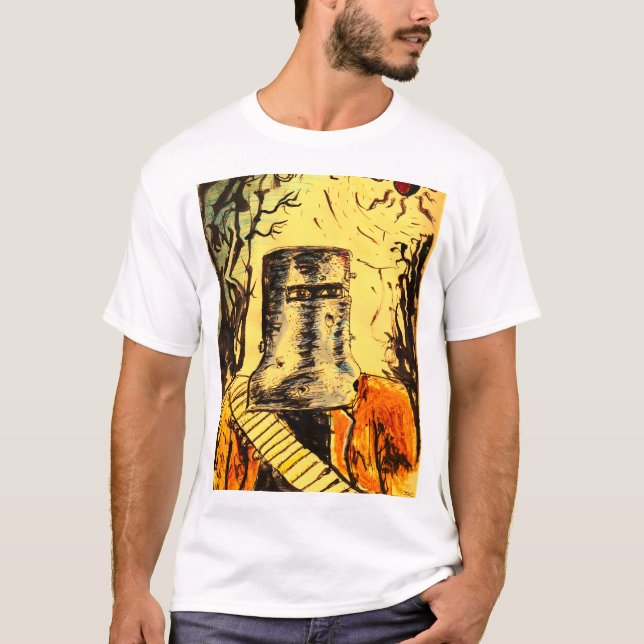 Camiseta Eclipse Solar de Ned Kelly (Frente)