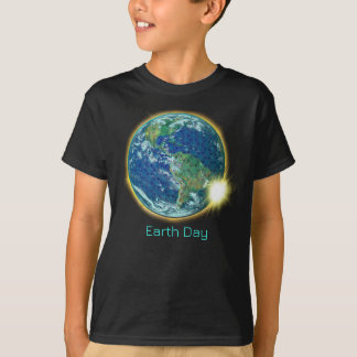 Camiseta Eclipse Solar do Dia da Terra 2024 geometria sagra