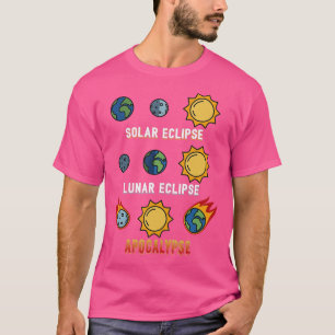 Camiseta Eclipse Solar Eclipse Solar Astronomia Apocalypse