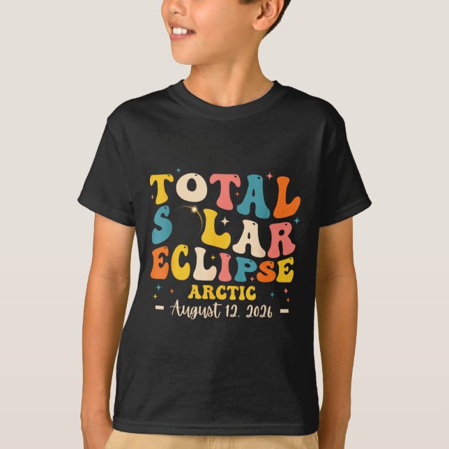 Camiseta Eclipse Solar Eclipse Total Design Solar (Frente)