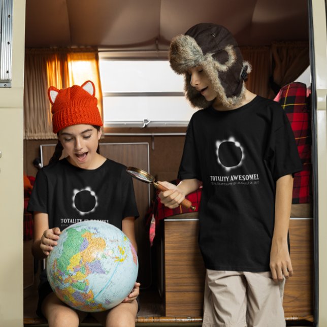 Camiseta Eclipse Solar Fantástico (Criador carregado)