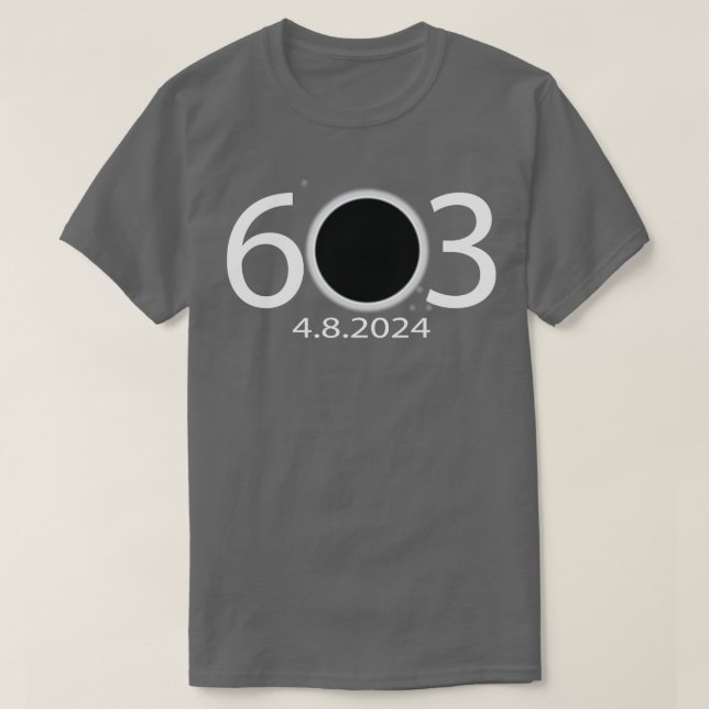 Camiseta Eclipse Solar NH 603 (Frente do Design)