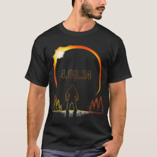 Camiseta Eclipse Solar Sasquatch Totality 2024 Eclipse