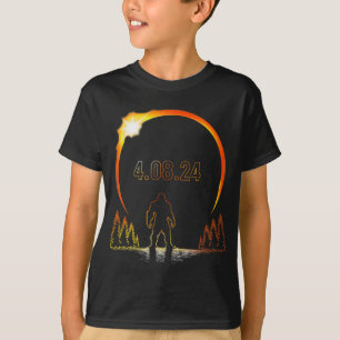 Camiseta Eclipse Solar Sasquatch Totality 2024 Eclipse