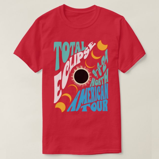 Camiseta Eclipse Solar Total (Frente do Design)