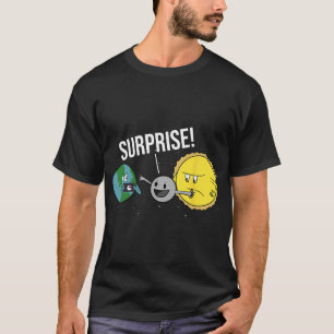 Camiseta Eclipse Solar Total 2024 Cartoon Funny Moon Coveri