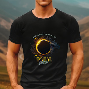 Camiseta Eclipse Solar Total 2024 Estado da Cidade