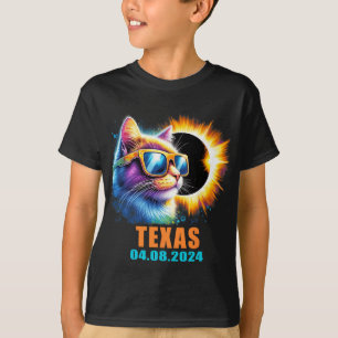 Camiseta Eclipse Solar Total 2024 Gamas de Eclipse Solar de