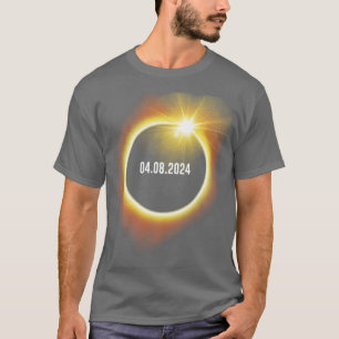 Camiseta Eclipse Solar Total 2024 Longa Capa