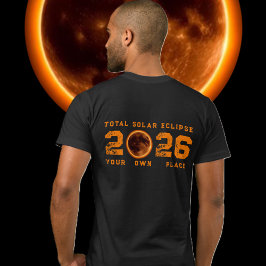 Camiseta Eclipse Solar Total 2026