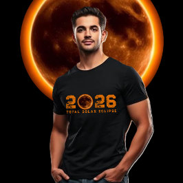 Camiseta Eclipse Solar Total 2026