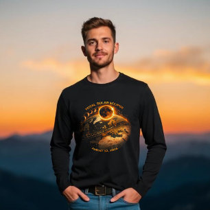 Camiseta Eclipse Solar Total 2026-Caminho da Totalidade