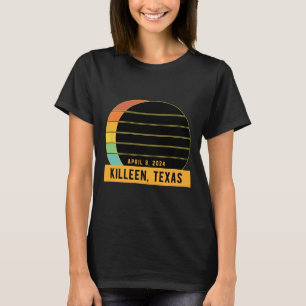 Camiseta Eclipse Solar Total De 2024 Em Killeen Texas