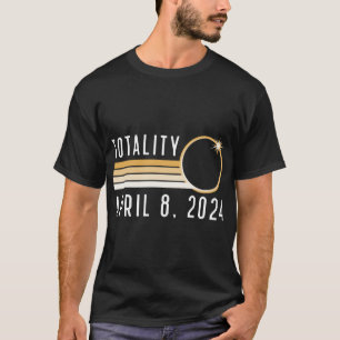 Camiseta Eclipse Solar Total de 8 de Abril de 2024 Eclipse