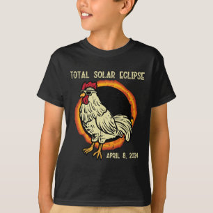 Camiseta Eclipse Solar Total do Galo 2024 Abril 8 Mulheres