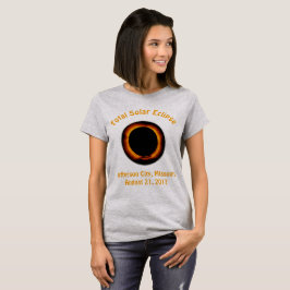 Camiseta Eclipse Solar Total ( Jefferson City, Missouri )