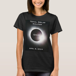 Camiseta Eclipse solar total OHIO 8 de abril de 2024