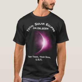 Camiseta ECLIPSE SOLAR TOTAL personalizável
