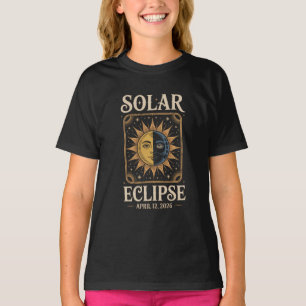 Camiseta Eclipse Total do Sol 12 de Agosto de 2026 Vintage