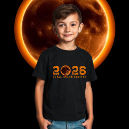 Camiseta Eclipse Total do Sol 2026