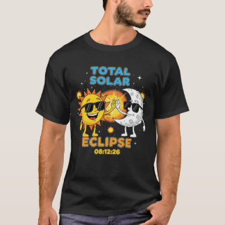 Camiseta Eclipse total do sol 2026