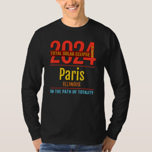 Camiseta Eclipse Total do Sol Paris Illinois IL 2024 4