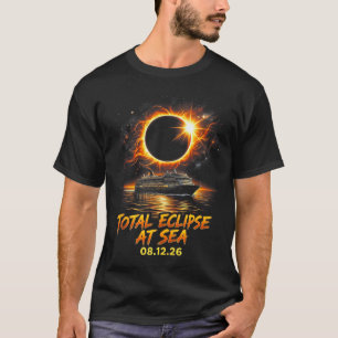 Camiseta Eclipse Total No Mar 08 12 26 Totalidade Solar