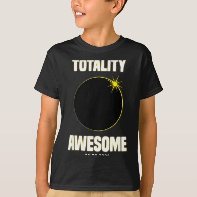 Camiseta Eclipse Total Solar Totalidade Design Solar (Frente)