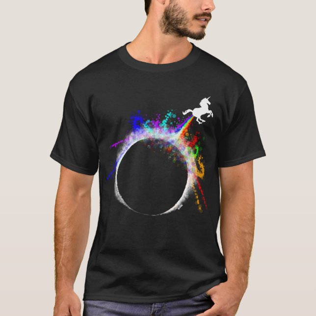 Camiseta Eclipse totalmente mágico (Frente)
