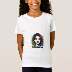 Camiseta "Eco Cruise: Propulsar um Teto Futuro Mais Verde"
