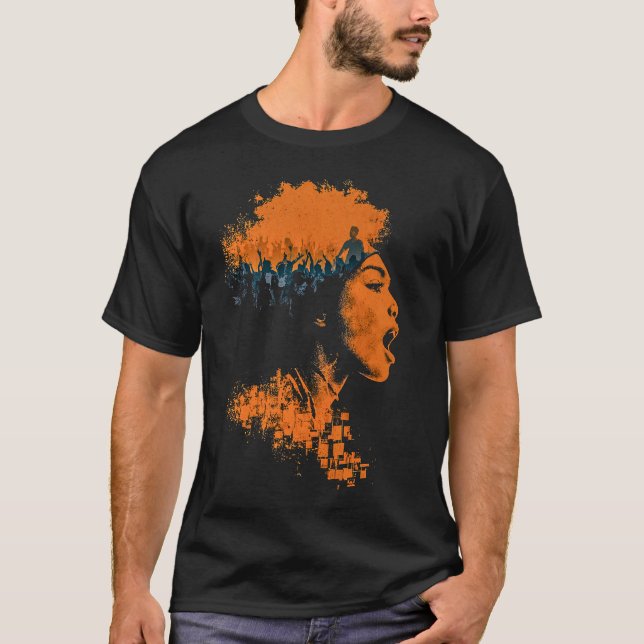 Camiseta Eco da Multidão (Frente)