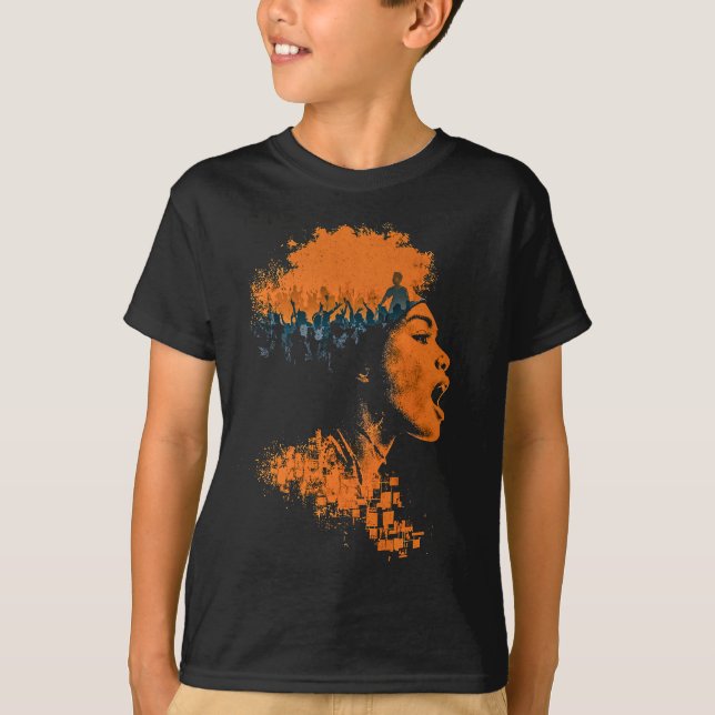 Camiseta Eco da Multidão (Frente)