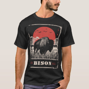 Camiseta Eco das planícies: Bison Future Relic