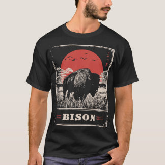 Camiseta Eco das planícies: Bison Future Relic