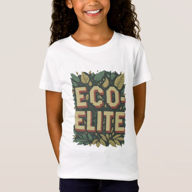Camiseta Eco-Elite Girls' Fine Jersey (Frente)
