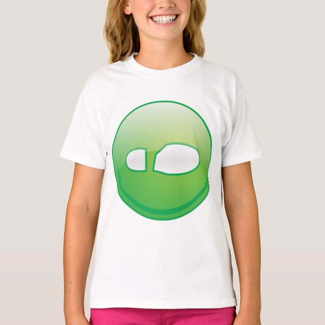 Camiseta Eco-Friendly Green Footprint Icon (Frente)