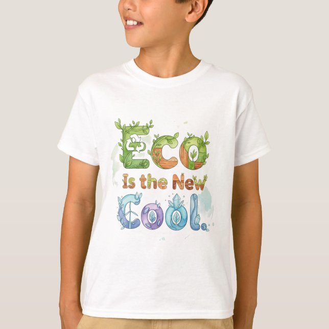 Camiseta Eco Is the New Cool (Frente)