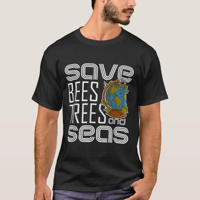 Camiseta Ecologista Animais de Proteção Ambiental (Frente)