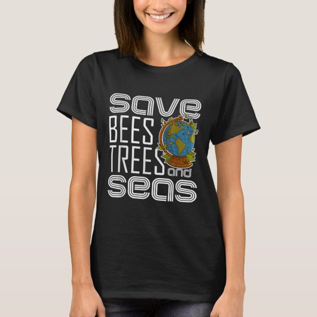 Camiseta Ecologista Animais de Proteção Ambiental (Frente)