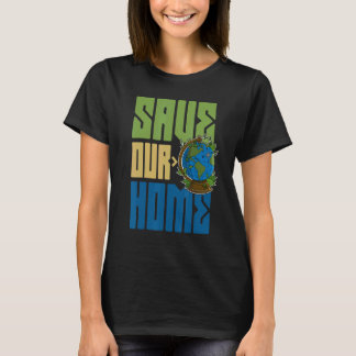 Camiseta Ecologista: proteção ambiental das plantas animais